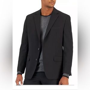 Vanhusen classic Black fitted suit jacket youth size 20 or men's XS